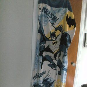 Cool Large Batman Bath Beach Towel DC Comics Pottery Barn Kids Bat Mobile 60x30"